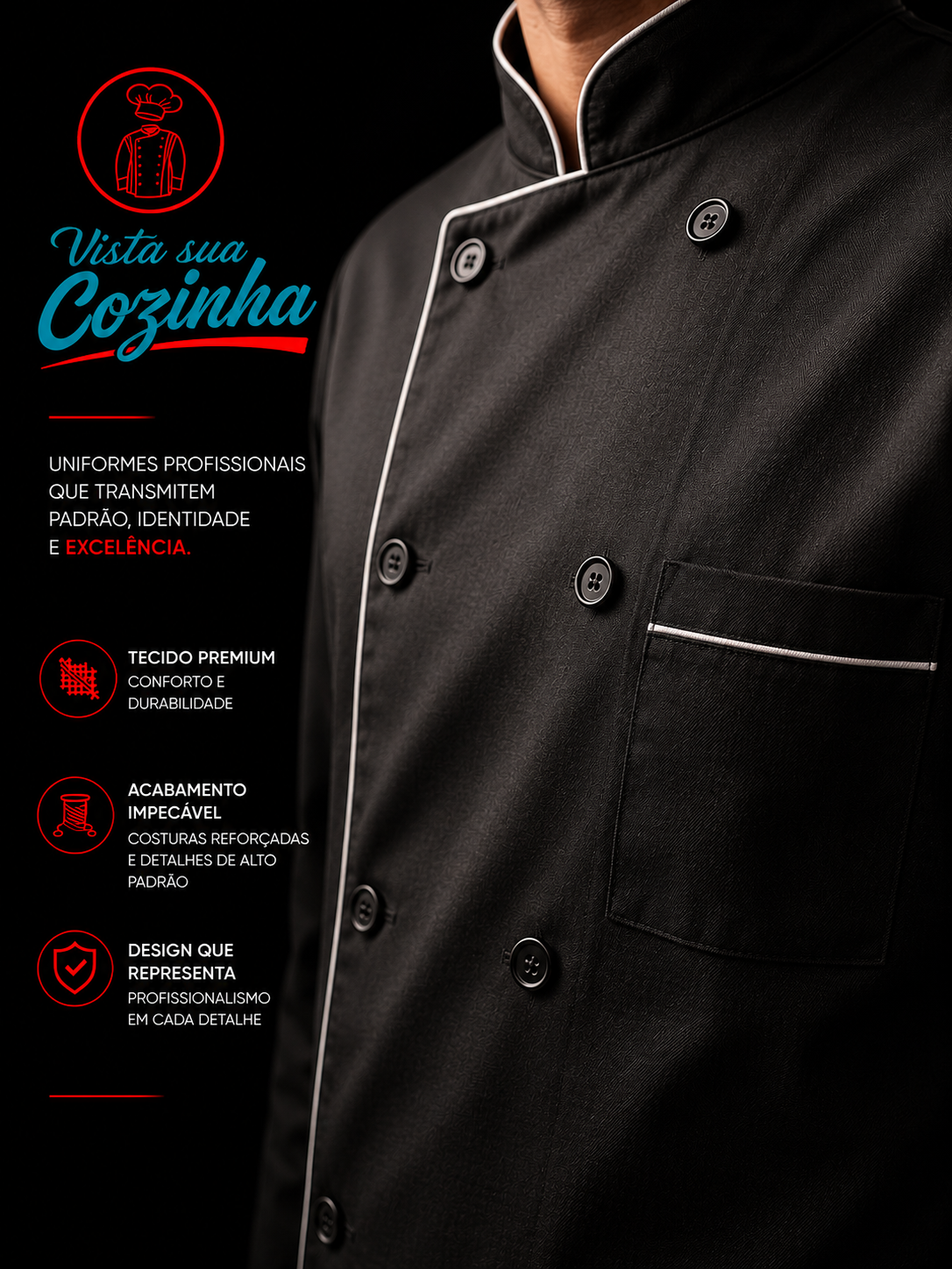 Dólmã Executive Black
